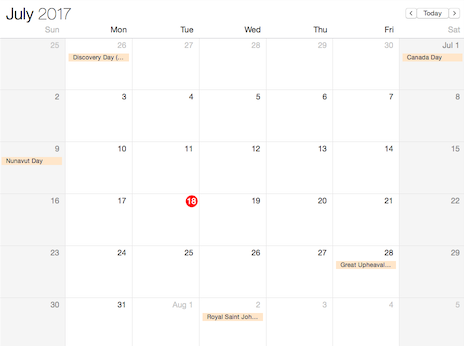 calender